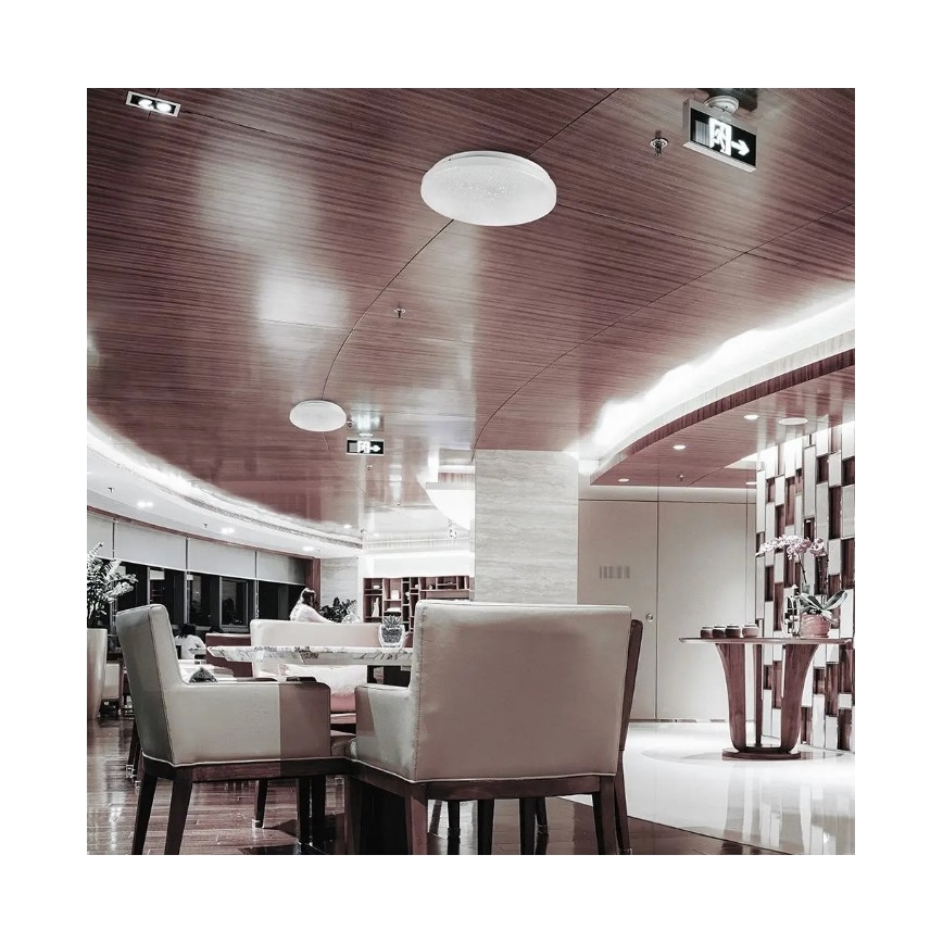 LED Taklampa LED/18W/230V d. 31 cm 3000/4000/6400K