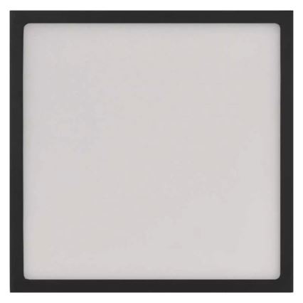 LED Taklampa NEXXO LED/21W/230V 3000/3500/4000K 22,5x22,5 cm svart