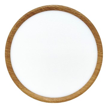 LED taklampa LED/24W/230V 3000/4000/6500K Ø 30 cm beige