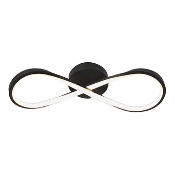 LED taklampa LED/24W/230V 3000K svart