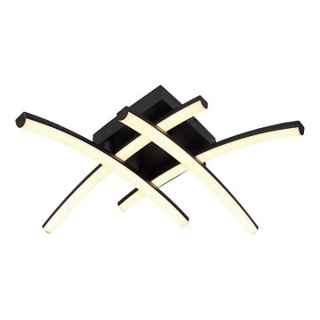 LED taklampa LED/24W/230V 3000K svart