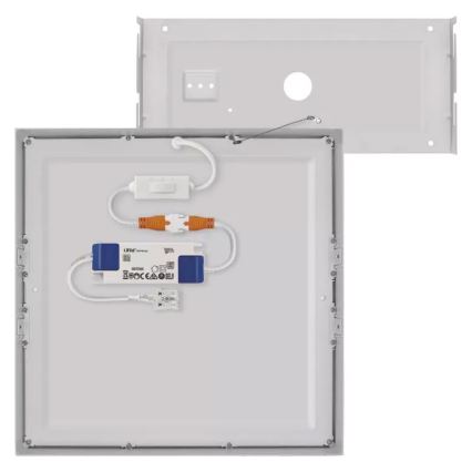 LED Taklampa NEXXO LED/28,5W/230V 3000/3500/4000K 30x30 cm vit