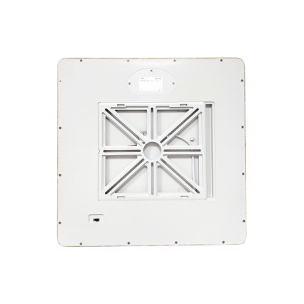 LED taklampa LED/32W/230V 3000/4000/6500K 40x40 cm beige