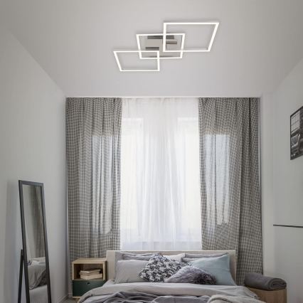 LED taklampa LED/33W/230V 3000K matt krom