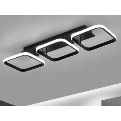 LED-taklampa LED/33W/230V svart