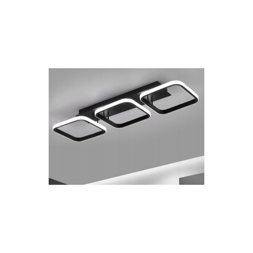 LED-taklampa LED/33W/230V svart