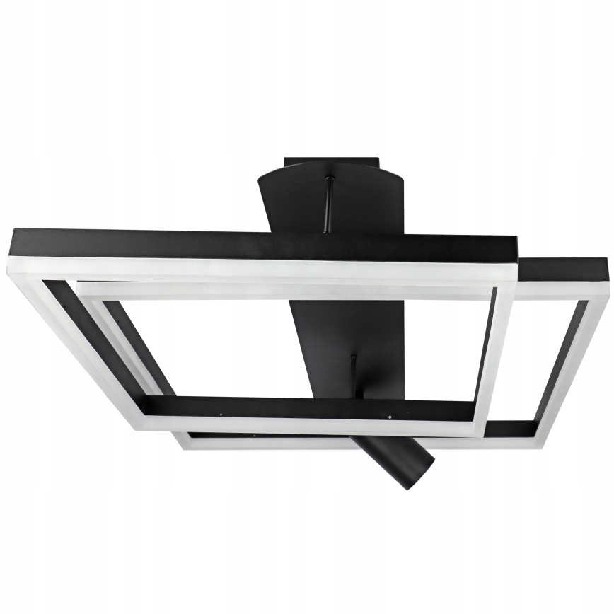 LED taklampa LED/38W/230V + 1xGU10/30W svart