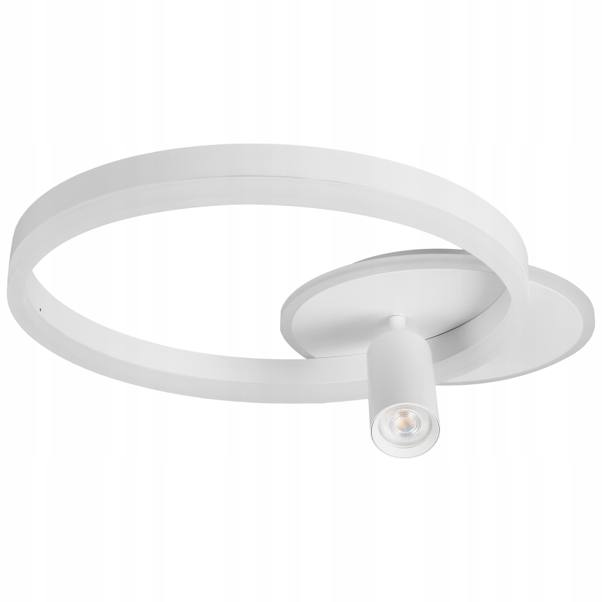 LED taklampa LED/38W/230V + 1xGU10/30W vit