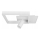 LED taklampa LED/38W/230V + 1xGU10/30W vit