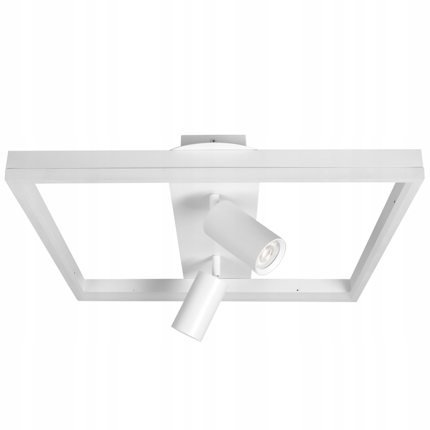 LED taklampa LED/38W/230V + 2xGU10/30W vit