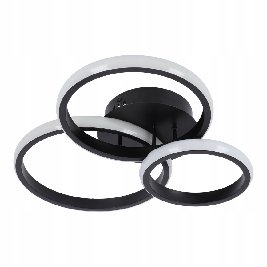 LED taklampa LED/38W/230V svart