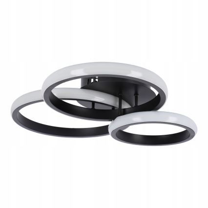 LED taklampa LED/38W/230V svart