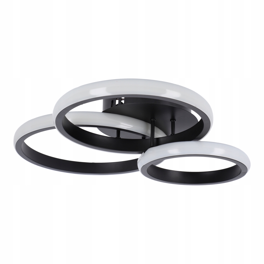 LED taklampa LED/38W/230V svart