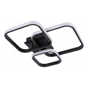 LED taklampa LED/38W/230V svart