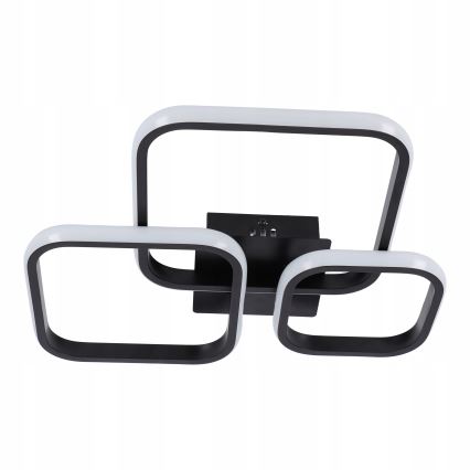 LED taklampa LED/38W/230V svart