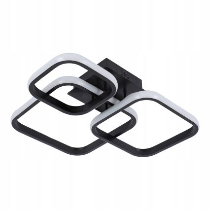 LED taklampa LED/38W/230V svart