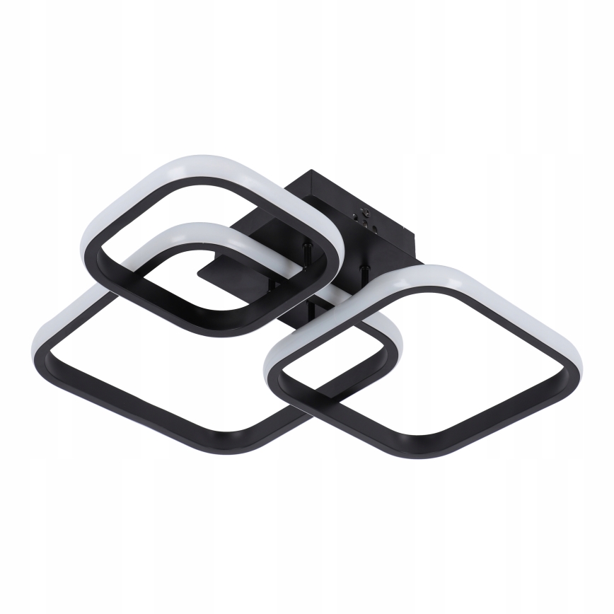 LED taklampa LED/38W/230V svart