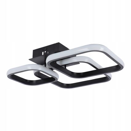 LED taklampa LED/38W/230V svart