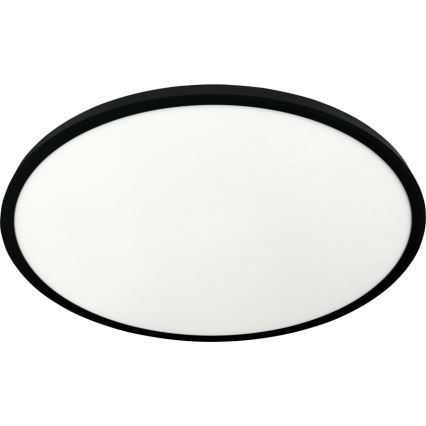 LED taklampa LED/40W/230V 3000/4000/6500K Ø 50 cm svart