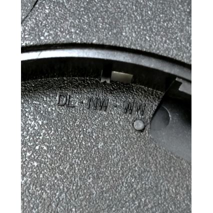 LED taklampa LED/40W/230V 3000/4000/6500K Ø 50 cm svart