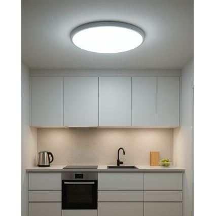 LED taklampa LED/40W/230V 3000/4000/6500K Ø 50 cm vit