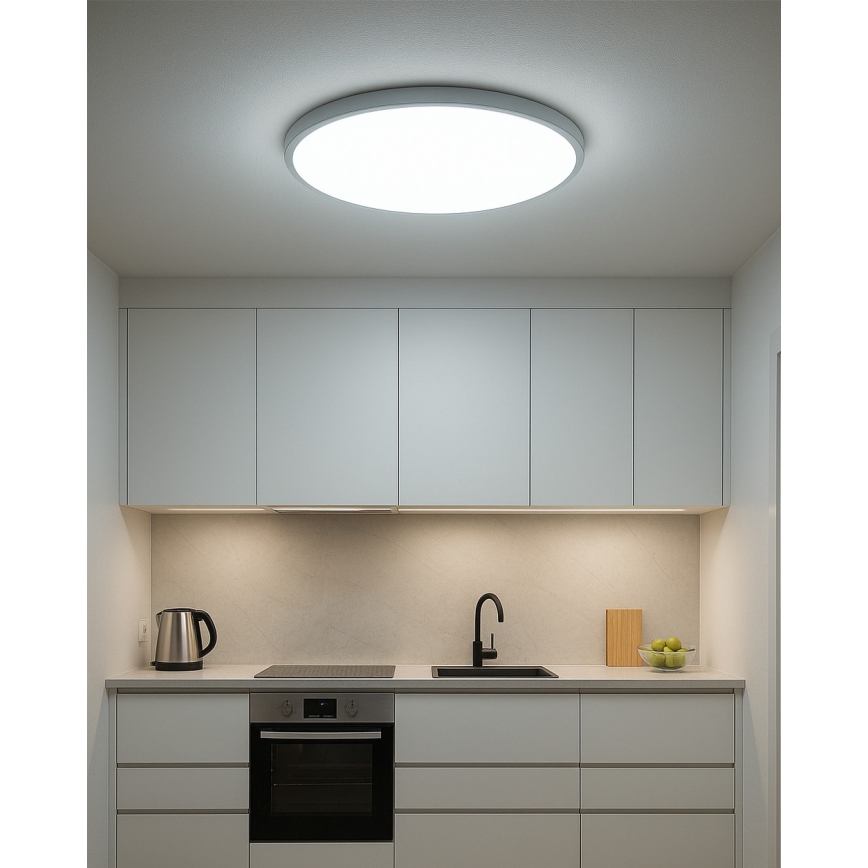 LED taklampa LED/40W/230V 3000/4000/6500K Ø 50 cm vit