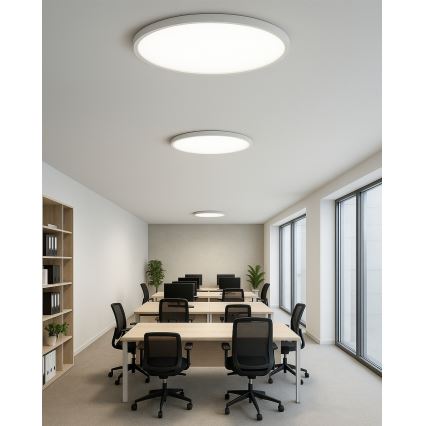 LED taklampa LED/40W/230V 3000/4000/6500K Ø 50 cm vit