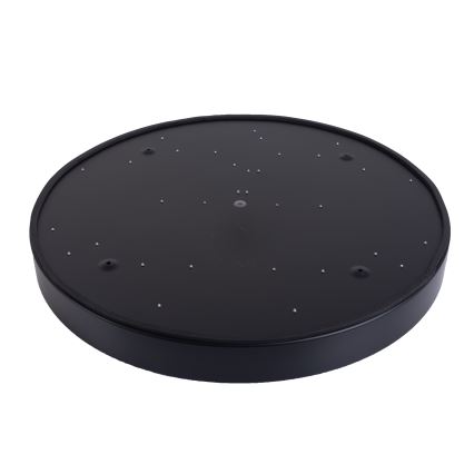 LED taklampa LED/60W/230V 4000K diameter 60 cm svart