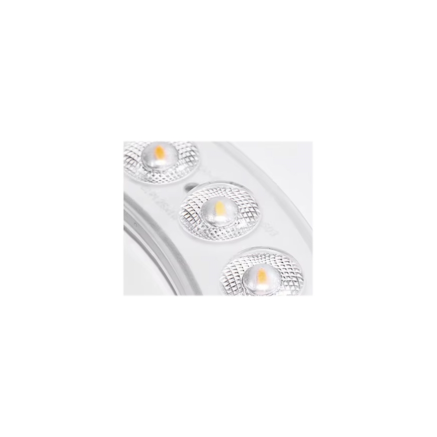 LED taklampa LED/60W/230V 4000K diameter 60 cm svart