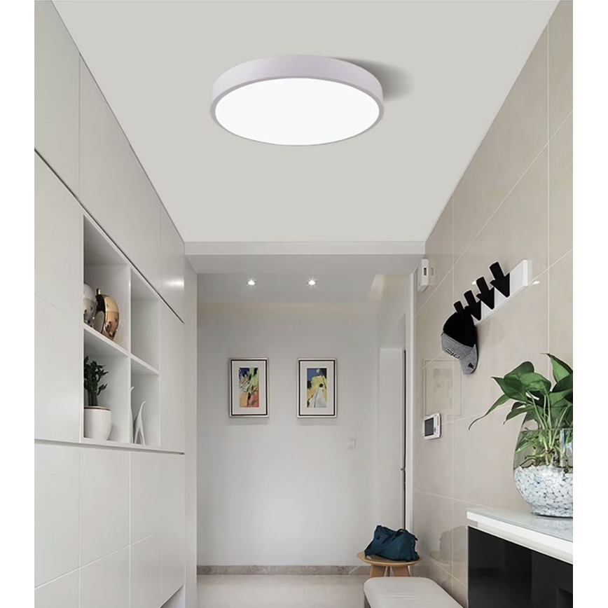 LED taklampa LED/60W/230V 4000K diameter 60 cm vit