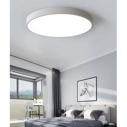 LED taklampa LED/60W/230V 4000K diameter 60 cm vit