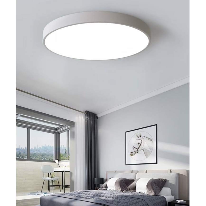 LED taklampa LED/60W/230V 4000K diameter 60 cm vit