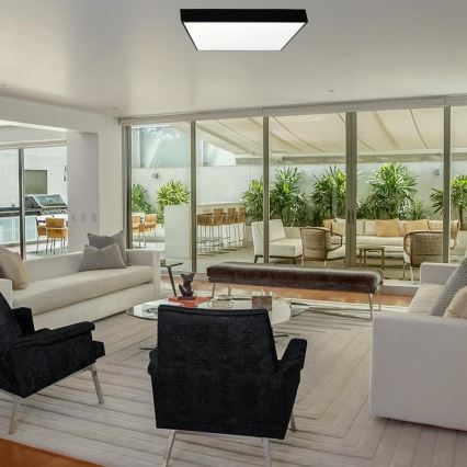 LED taklampa LED/65W/230V 4000K 60x60 cm