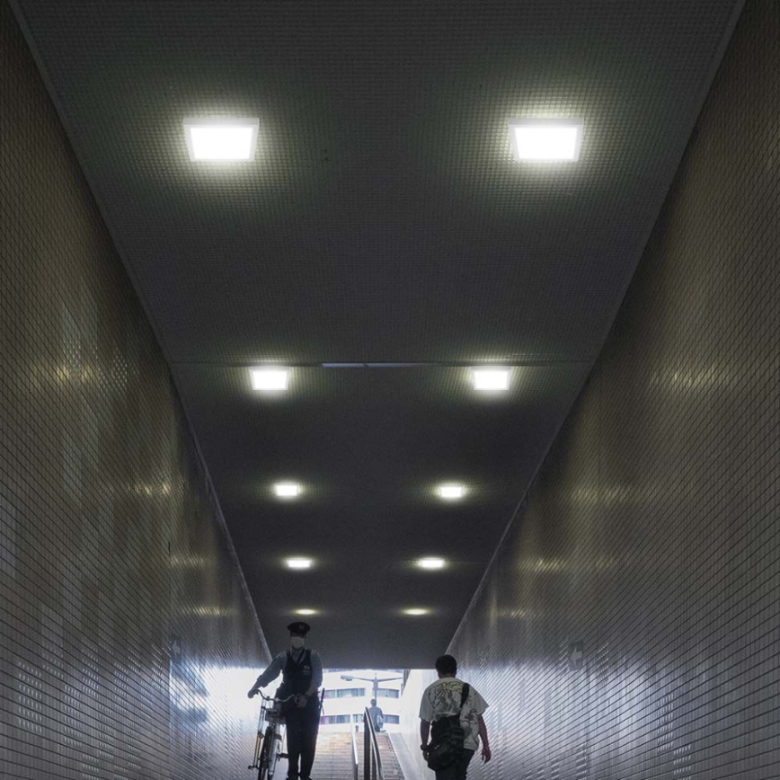 LED taklampa LED/6W/230V 6500K 12x12 cm vit