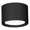 LED taklampa LED/6W/230V svart diameter 8 cm