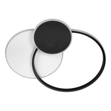 LED taklampa LED/78W/230V 3000-5000K svart/grå