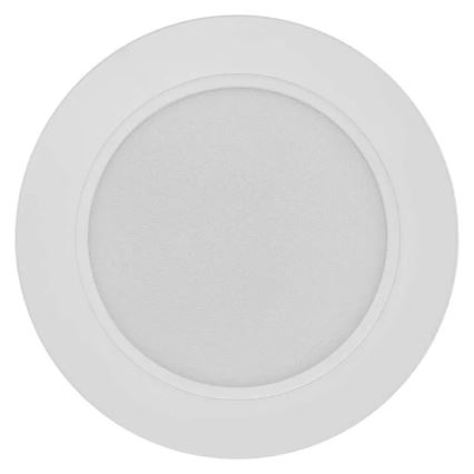 LED taklampa LED/9W/230V diameter 12 cm vit