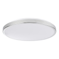 LED-taklampa LIBRA LED/24W/230V 4000K Ø 39 cm blank krom