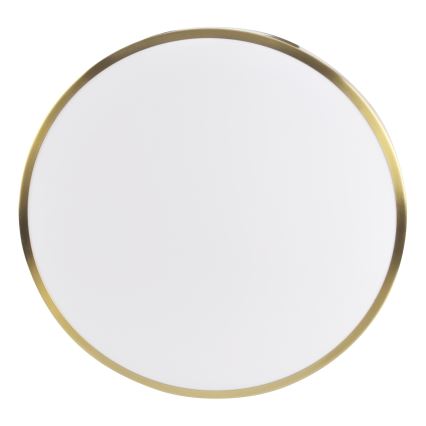 LED-taklampa LIBRA LED/24W/230V 4000K Ø 39 cm guld