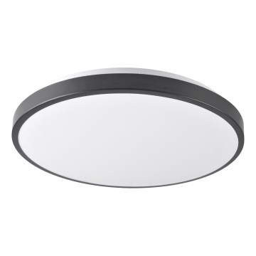 LED taklampa LIBRA LED/24W/230V 4000K Ø 39 cm svart