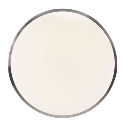 LED-taklampa LIBRA LED/24W/230V Ø 39 cm blank krom