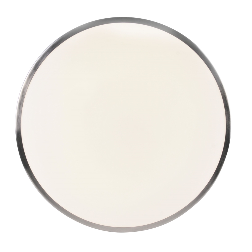 LED-taklampa LIBRA LED/24W/230V Ø 39 cm blank krom