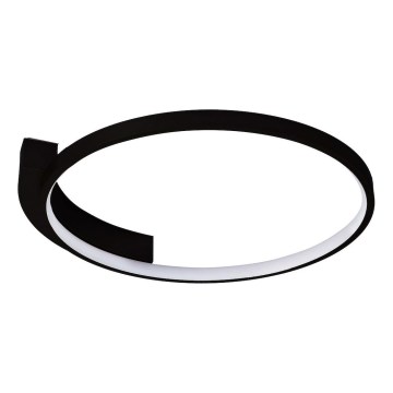 LED taklampa LUNA LED/18W/230V Ø 42,5 cm svart