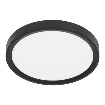 LED Taklampa MAQ LED/18W/230V 3000/4000/6500K IP40 svart