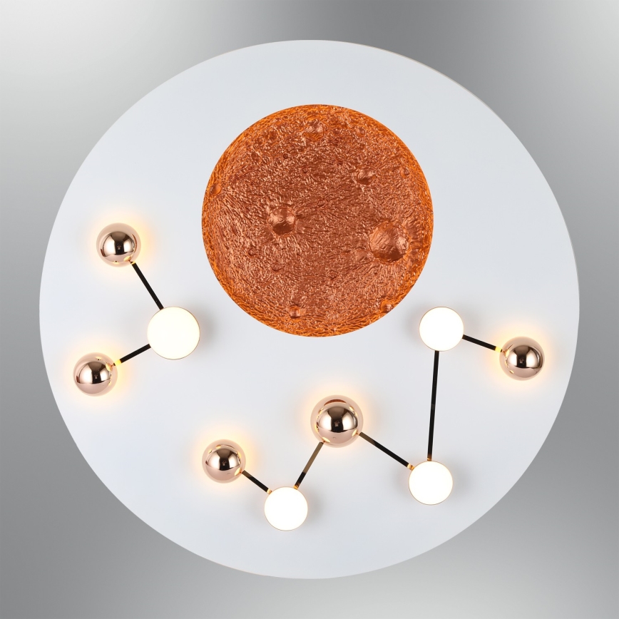 LED taklampa MARS LED/58W/230V 3000K vit