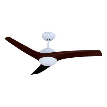 LED taklampa med en fläkt LED/15W/230V 3000/4000/6400K + fjärrkontroll