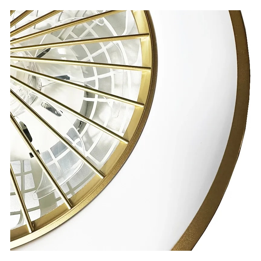 LED Dimbart taklampa med fläkt OPAL LED/48W/230V 3000-6500K + fjärrkontroll