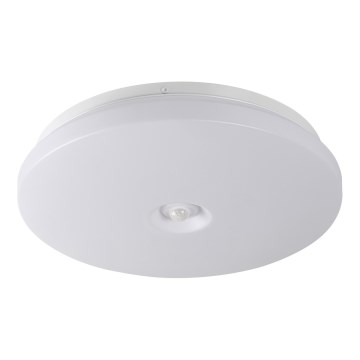 LED-taklampa med rörelse- och skymningssensor FOGLER LED/24W/230V diam. 38 cm