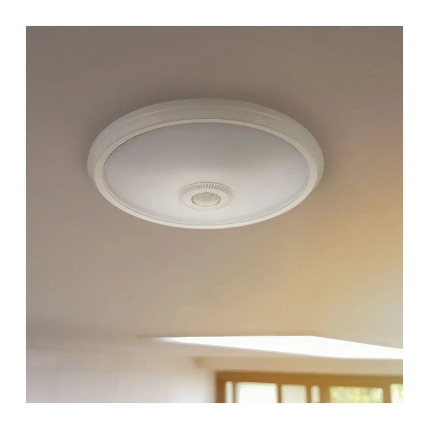 LED Taklampa med sensor SAMSUNG CHIP LED/12W/230V 4000K Ø 29 cm