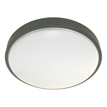 LED taklampa med sensor WILTON LED/24W/230V 4000K diameter 38 cm antracit